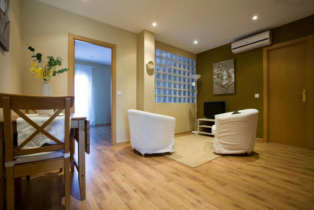 Apartamentos Apr Numancia Madrid Zimmer foto